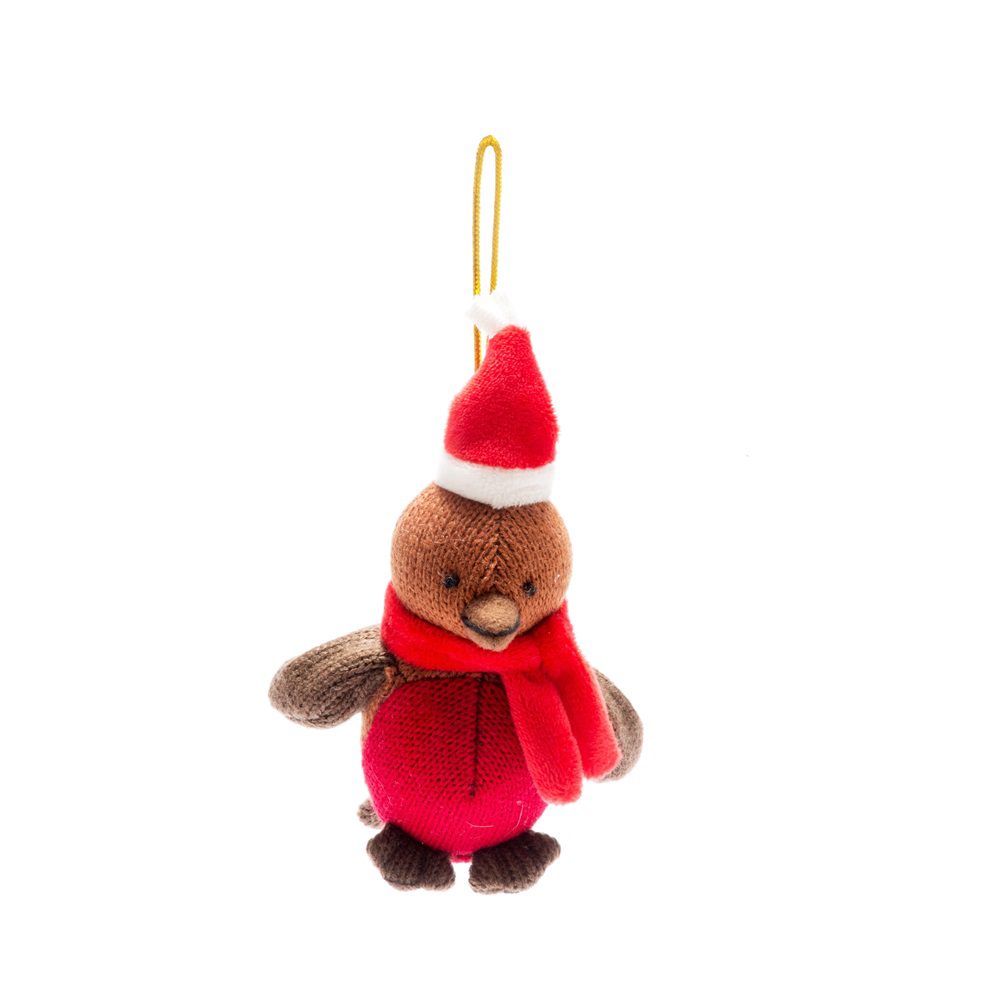 Best Years Knitted Robin Christmas Tree Decoration 5060092789240